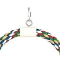 thumbnail image 2 of Creative Parrot Cotton Rope Toy Bird Cage Hanging Bite Toy Funny Playing Toy Cotton Rope Swing Parrot Supplies (15cm Diameter), 2 of 7