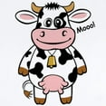 thumbnail image 2 of CafePress - Mooo Cow Infant Bodysuit - Baby Light Bodysuit, Size Newborn - 24 Months, 2 of 4