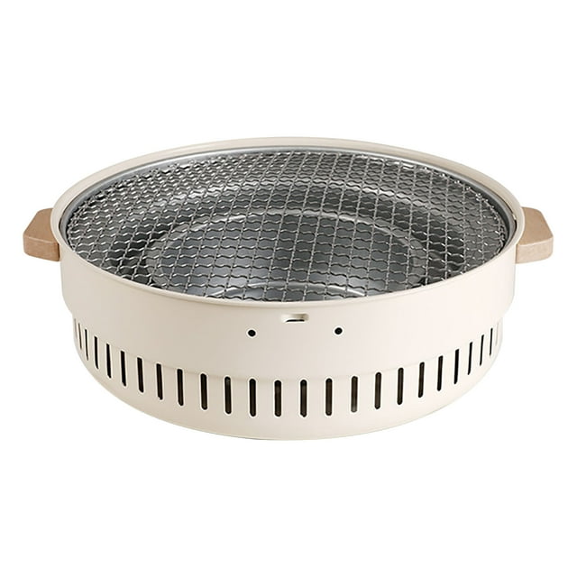 Lksixu Outdoor Camping Zibo Charcoal Barbecue Stove Household Small Multifunctional Barbecue Rack Heating Stove Kitchen Gadgets