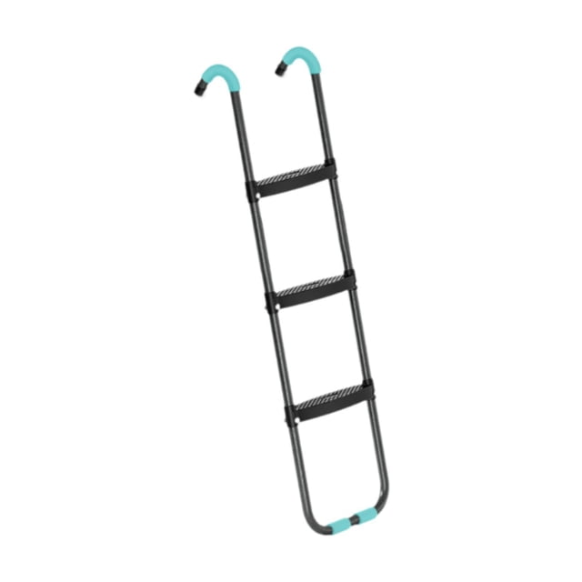 Escalera de trampolín Zulema resistente con escalones anchos 3 pasos
