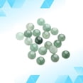 thumbnail image 2 of 20pcs 1.2CM Crystal Time Sticker Round Glass Patch Supplies for Jewelry Craft Making (Light Green), 2 of 9