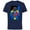 Navy, variant on Marvel Moon Girl and Devil Dinosaur Goggles Good vs. Bad - Short Sleeve Cotton T-Shirt for Adults - Customized-White