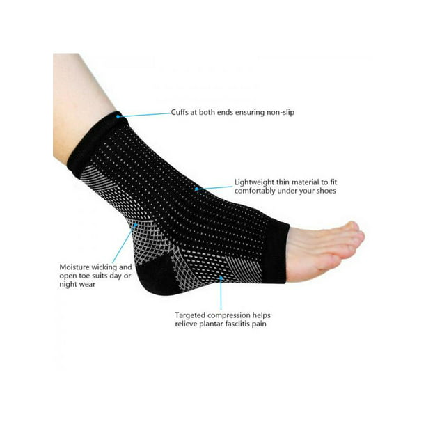 1 Pair Compression Recovery Foot Sleeves / Plantar Fasciitis Support Socks  - Speed Up Recovery & Provide Relief Of Heel Spurs, Arch Pain, Foot  Swelling & Ankle Injuries 