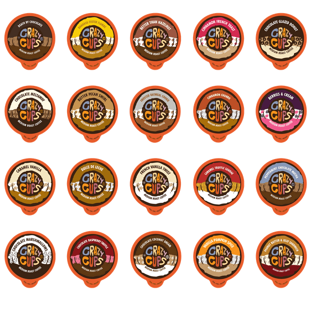 Flavored Coffee in Single Serve Coffee Pods Flavor Coffee Variety