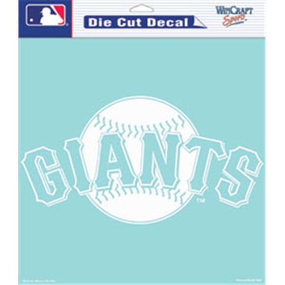 San Francisco Giants 8"x8" Die-Cut Decal