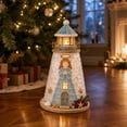 thumbnail image 4 of DIY Lighted Glass-Style Lighthouse Kit, LED Craft Project with Translucent Pieces for Tabletop Display & Coastal Decor, 4 of 5