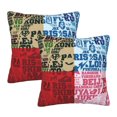 thumbnail image 1 of Fundas de almohada Ba-Pe, paquete de 2 fundas de almohada para sofá cama, sala de estar, 20 x 20 pulgadas, 1 of 8
