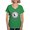 Irish Green, variant on CafePress - Trigram Symbol Women's V Neck Dark T Shirt - Women's V-Neck Dark T-Shirt