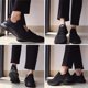 thumbnail image 2 of Zapatillas de senderismo Akk para mujer, espuma viscoelástica, color negro, talla 7.5, 2 of 7