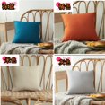 thumbnail image 4 of SANMADROLA Bow Pillow Covers Coquette Room Decor Set of 2 Decorative Cute Girl Vlentine Pillow Covers Spring Soft Pillowcase for Bed Sofa Couch, Fall Christmas Decor, (18x18 Inch, Pink), 4 of 4