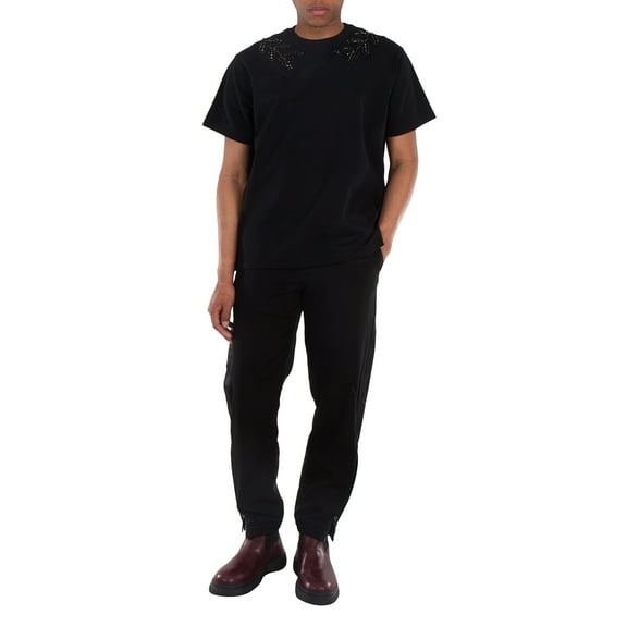 Burberry Two-Tone Tapered Trousers, Brand Size 50 (Waist Size 34.3")