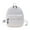 White, variant on Female Travel Rucksacks Students School Backpack Women Solid Color Backpack Teenage Casual Nylon Knapsack for-Daily