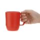 thumbnail image 4 of Taza JapanBargain de plástico, 350 ml, sin BPA, irrompible, roja, x3, 4 of 6