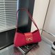 thumbnail image 3 of Axila Modernas Carrying Bag Crescent Shoulse Purse Women PU Bow Large Color Sólido Al Aire Libre, 3 of 9