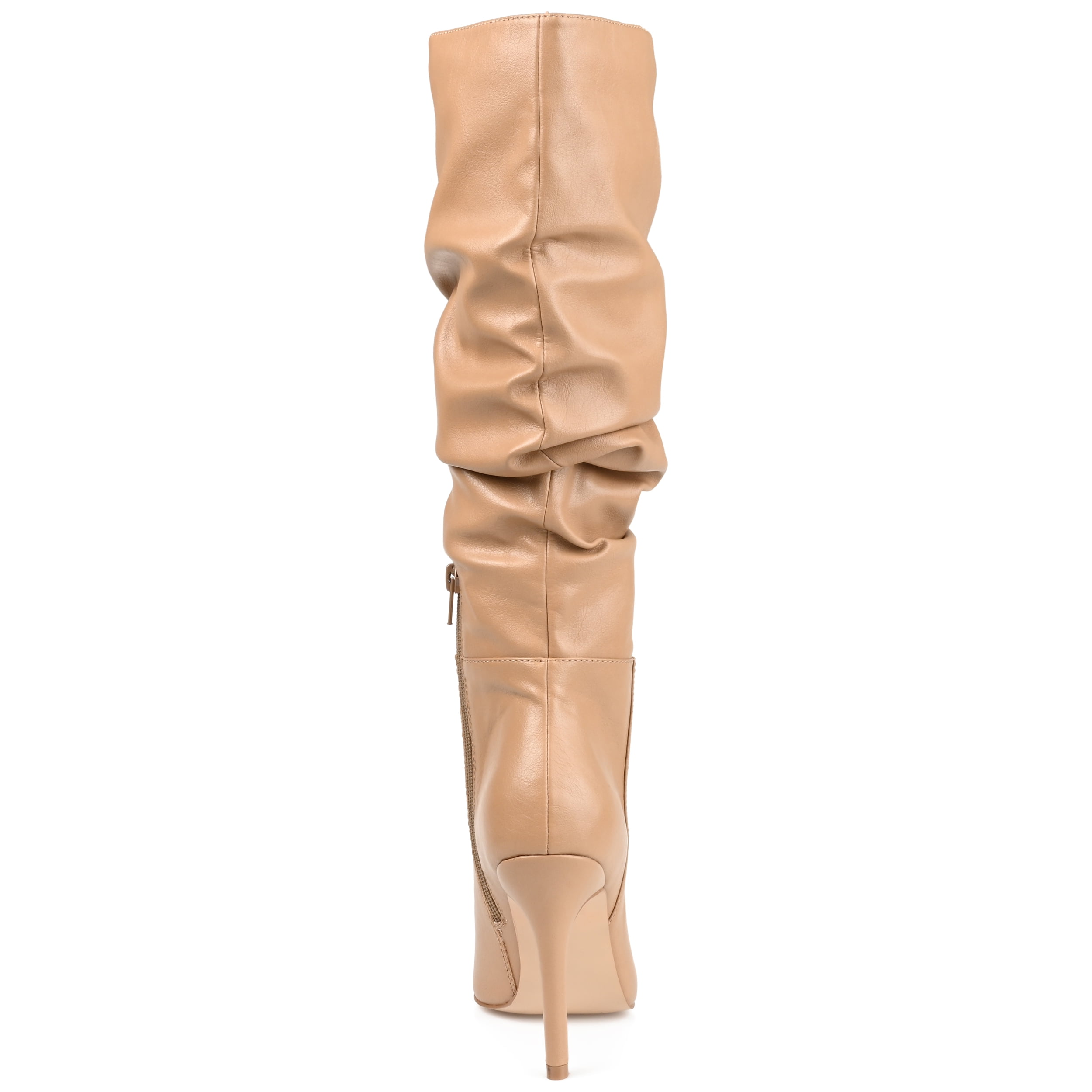 Journee Womens Sarie Extra Wide Calf Stiletto Knee High Boots