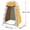 Yellow, variant on 6FT Camping Shower Tent for Changing Clothes, Quick Setup, Portable, Outdoor Privacy Tent for Bathing And Toileting at The Beach Or While Camping