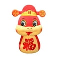 thumbnail image 2 of Wmhnj Peluche del Año de la Serpiente 2025, Serpiente de la Fortuna, Animal del Zodiaco, Suave y Tejido, Regalo de Año Nuevo para Reuniones Anuales y Cumpleaños, 2 of 9