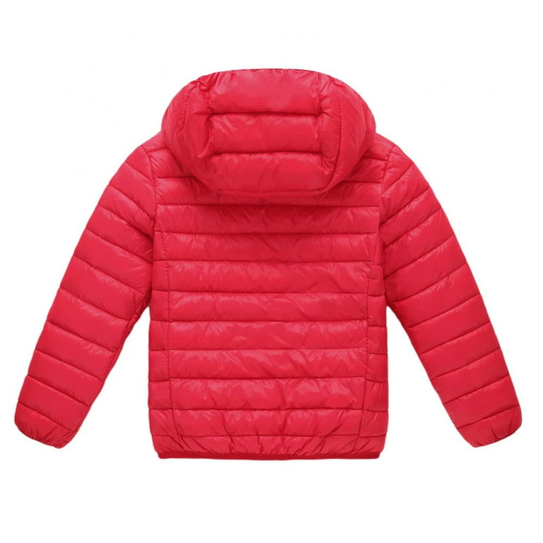 Kids Big Boys Light And Thin Warm Down Jacket For Girl Coats Outwear Tops Kids For 3 9T Walmart