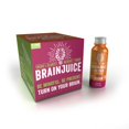thumbnail image 1 of BrainJuice Brain Support Shot, Gluten Free Supplement Shots for Energy & Focus, Pre Workout with Alpha GPC, Vitamin B & Organic Green Tea Extract Caffeine, Active Pomegranate Acai, 2.5 fl oz, 12 Pack, 1 of 5