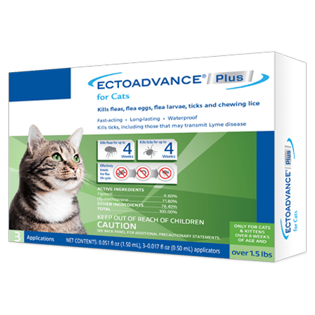 EctoAdvance Plus for Cats 3 Doses