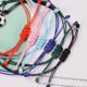thumbnail image 3 of Pulseras de 6 piezas para la familia, mujeres, adolescentes, niñas, niños, mejor amigo, cadena ajustable hecha a mano, novio, novia, madre e hija, regalo de joyería TUNC Sencillez, 3 of 4