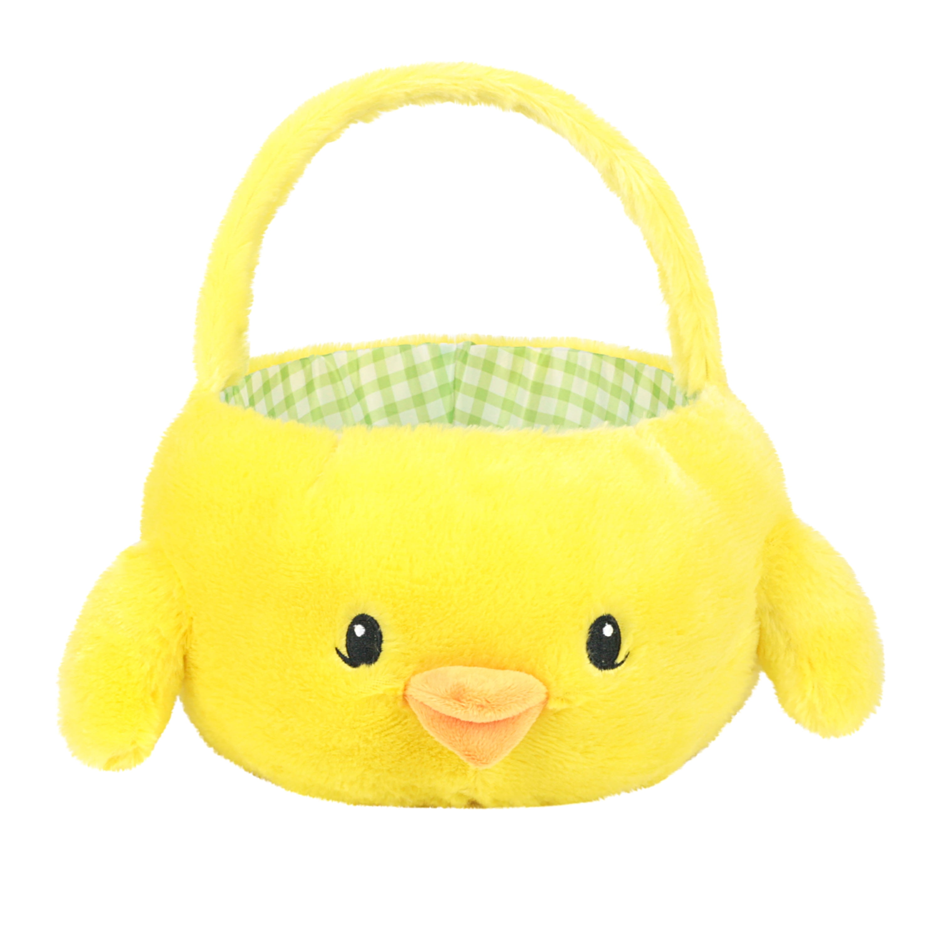 plush easter basket