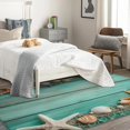 thumbnail image 4 of Shell Area Rugs for Bedroom Living Room - 4x5 ft - Starfish Carpet for Home Decor - Ocean Patterned Decorative Indoor Large Rug - Washable & Soft & Non Slip & Low Pile (ZF&7473), 4 of 7