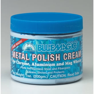 Blue Magic 100 Metal Polish Cream - 3.5 oz, White for Chrome