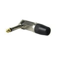 thumbnail image 5 of 10* 1/4 in 6.35mm Jack Plugs Guitar Cable End Connectors Right Angle Mono Plug, 5 of 26