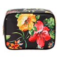 thumbnail image 1 of Bolsa de viaje Conair con doble cierre, diseño floral, color negro, 1 of 2