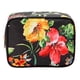 thumbnail image 1 of Bolsa de viaje Conair con doble cierre, diseño floral, color negro, 1 of 2