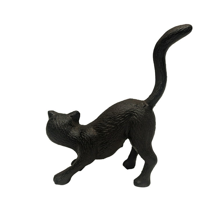 Cast Iron Cat Door Stop Stopper Outdoor Yard Art Patio Garden Statue Home Decor Cast Iron Cat Door Stop Stopper Outdoor Yard Art Patio Garden Statue Home Decor
