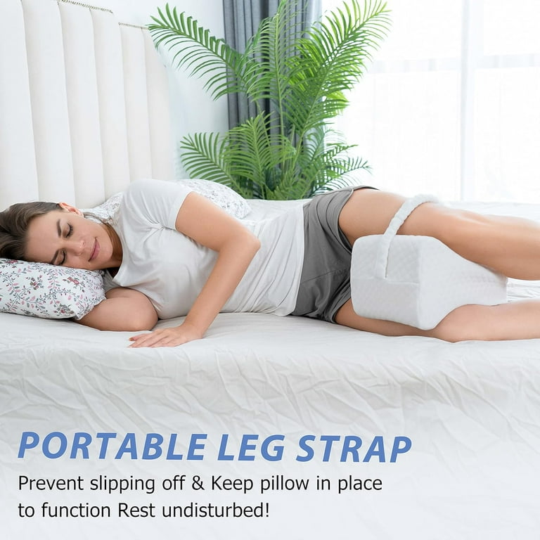 HQinX Knee Pillow for Side Sleepers- Dual Concave Design HQinX Knee Pillow for Side Sleepers- Dual Concave Design