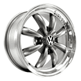 thumbnail image 2 of 4 Rines 17" barrenación 4-130 ancho 7.0 Compatibles con vocho Modelo Minilight Gun Metal, 2 of 3