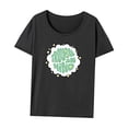 thumbnail image 3 of Camiseta de mujer Yinane básica transpirable con cuello redondo para deportes M, 3 of 7