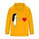 thumbnail image 3 of TaTaai His and Hers Valentine Print Hoodie, Cozy Pullover with Pocket, Matching Gift Sweatshirt Gift, 3 of 4