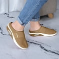 thumbnail image 5 of Dsscvnef Women's Summer Fashion Solid Color Fine Mesh Wrapped Toe Slippers Comfortable Non Slip Beach Slippers, 5 of 5