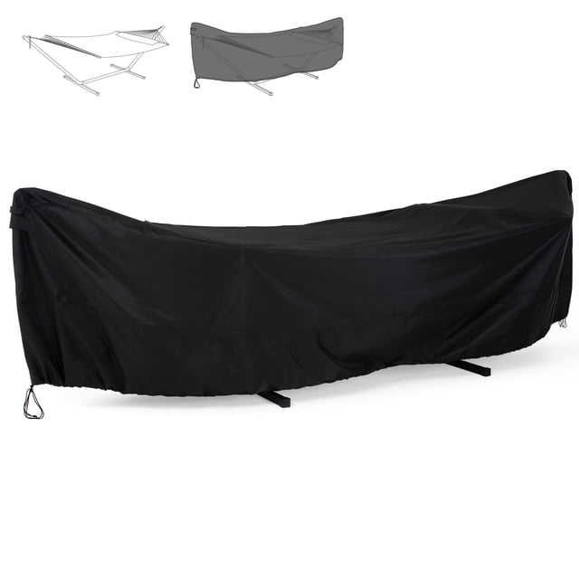Funda para Soporte de Hamaca SUNCREAT Resistente al Agua 3.35-3.66 m Negra