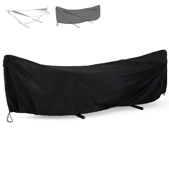 Funda para Soporte de Hamaca SUNCREAT Resistente al Agua 3.35-3.66 m Negra