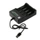 thumbnail image 4 of 2X Cargador de Batería Recargable de 4 Ranuras Li-Ion USB Cargador Rápido Inteligente para 18350 18500 18650 Batería, 4 of 5