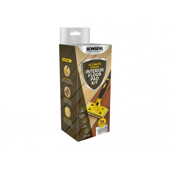 Ronseal Ultimate Finish Interior Floor Pad Kit