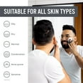 thumbnail image 5 of Sud Scrub® Silicone Face Scrubber, Gentle Face Exfoliator For Sensitive Skin, Facial Cleansing Brush For Acne, Charcoal, 5 of 8