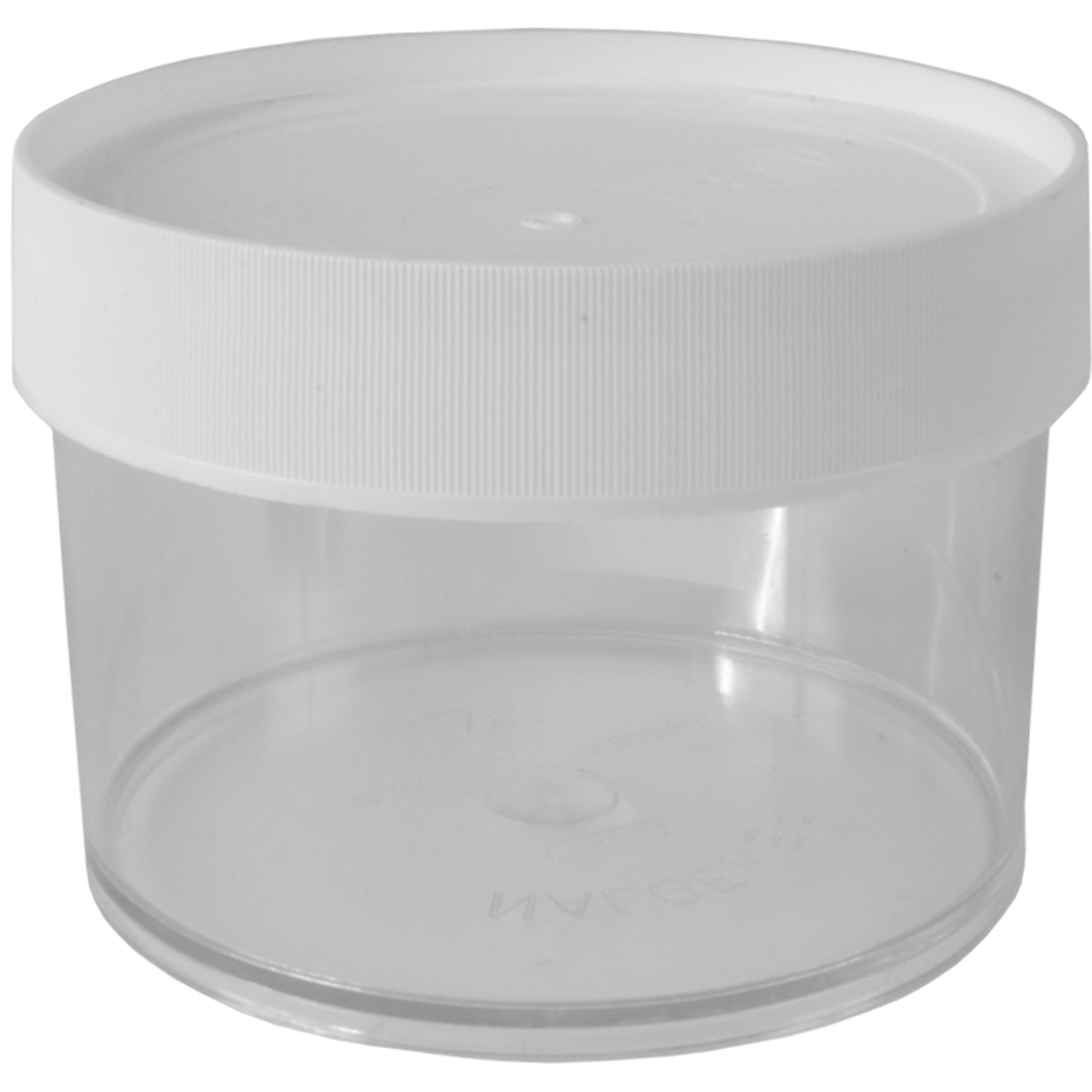 Nalgene Straight Side Wide Mouth Jar 16 oz. Clear