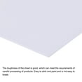 thumbnail image 4 of Uxcell White ABS Plastic Sheet 12x12x0.06inch for Building Model, DIY Crafts, Panel, Pack of 2, 4 of 6