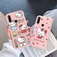thumbnail image 5 of Funda de teléfono para Huawei P30 Lite p30 Girl, anticaída, dibujos animados bonitos, Cinnamoroll Kuromi, funda de silicona suave con estampado trasero, 5 of 5