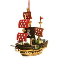 thumbnail image 2 of Cape Shore 4 Inch Pirate Ship with Presents Resin Christmas Ornament, 2 of 2
