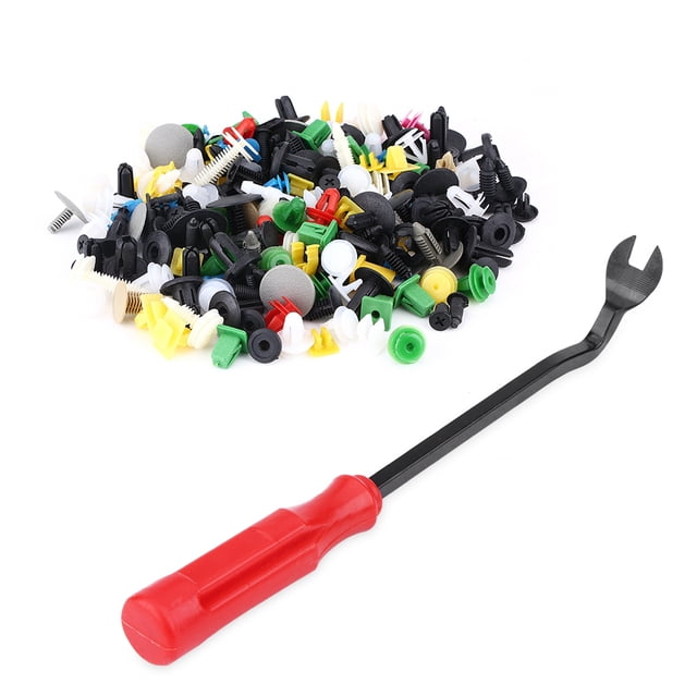 Oubit Rivet de Moulage Rivets de Pare-Chocs de Voiture en Plastique Assortis 500pcs Poussent la Goupille Robuste et Résistante