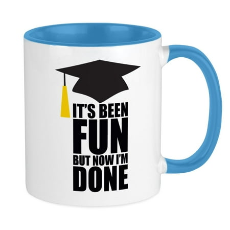 

CafePress - Been Fun Now Done Mug - Ceramic Coffee Tea Novelty Mug Cup 11 oz