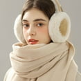 thumbnail image 2 of Caywon Women's Warm Earmuffs Solid Color Winter Ear Protection Ear Warmers Plushes Earmuffs Comfortable to Wear Prevents Ears from Freezing in Cold Weather​, 2 of 5