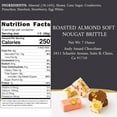 thumbnail image 3 of Andy Anand Roasted Almond Soft Nougat Brittle - Offering 14 Bite Sized Wrapped Pieces with 5 Delightful Flavors, Imported from Europe for a Delectable Taste Experience & Gluten Free (7 Oz), 3 of 8